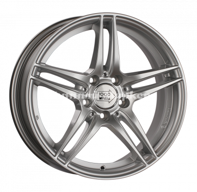 Диск1000 MIGLIA MM037 7.5JxR17 PCD5x112 ET47 DIA66.6, глянцевый серебристый