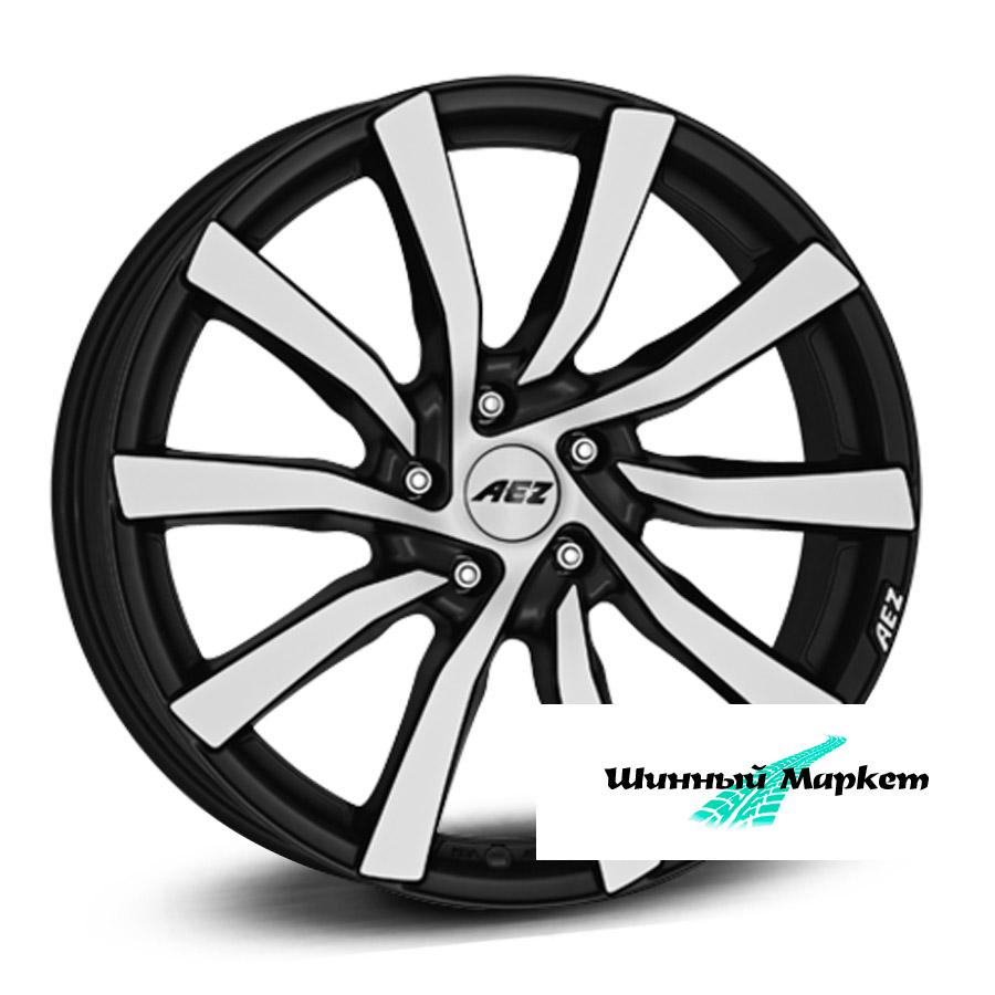 ДискAEZ Reef 7.5JxR17 PCD5x108 ET45 DIA70.1, черный с полированной лицевой стороной