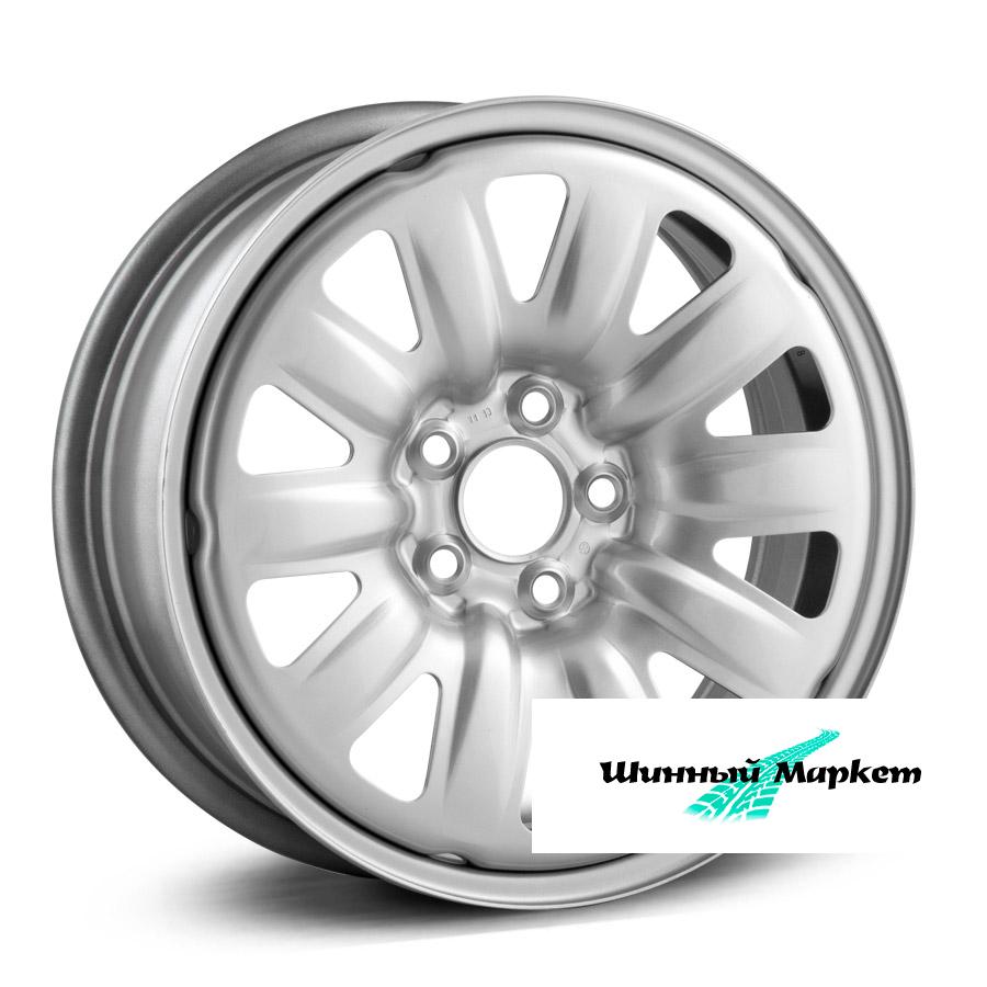 ДискALCAR HYBRIDRAD 131500 6JxR15 PCD5x100 ET38 DIA57.1, серебристый