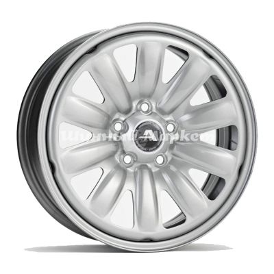 ДискALCAR HYBRIDRAD 132500 7JxR17 PCD5x114.3 ET55 DIA56.1, серебристый