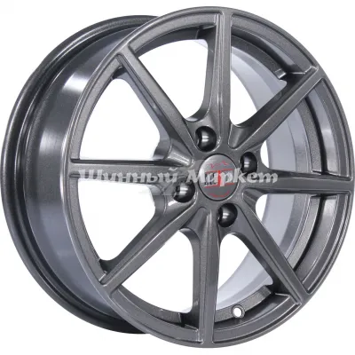 ДискAlcasta M63 6JxR15 PCD4x100 ET40 DIA60.1, графит