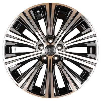 ДискAnzoo H3337F 8.5JxR19 PCD5x108 ET48 DIA63.5, черный матовый