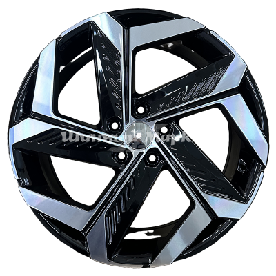 ДискAnzoo H3345F 7.5JxR19 PCD5x114.3 ET51 DIA67.1, черный матовый