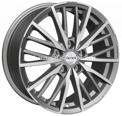 ДискCarwel Агма 1719 (Changan CS35/CS35 Plus ) 7JxR17 PCD5x11 ET46 DIA63.3, Серый с полированной лицевой частью