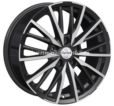 ДискCarwel Агма 1719 (Exeed TXL) 7JxR17 PCD5x108 ET36 DIA65.1, Чёрный глянцевый с полированной лицевой частью