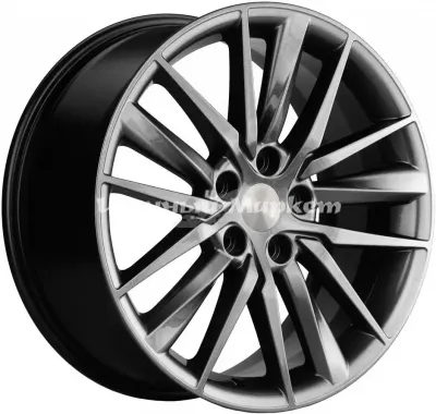 ДискCarwel Алдан 1807 (Geely Tugella/ Jaguar XF/ F-Pace) 8JxR18 PCD5x114.3 ET50 DIA60.1, Серебристый