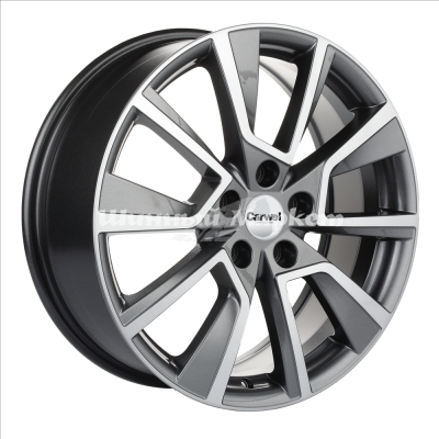 ДискCarwel Чаны 1802 (Outlander) 7JxR18 PCD5x114.3 ET38 DIA67.1, Серый с полированной лицевой частью