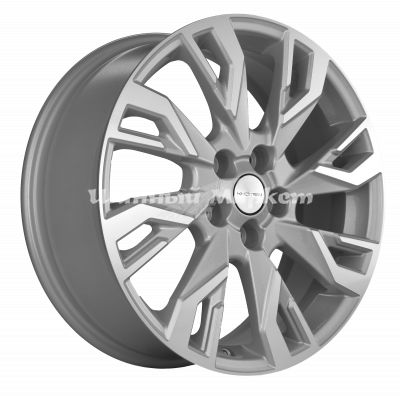 ДискCarwel Чеко 1809 (OMODA C5/ Chery Tiggo 4) 7JxR18 PCD5x108 ET33 DIA60.1, Серый с полированной лицевой частью