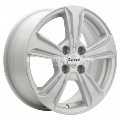 ДискCarwel Диво 1502 (Vesta/Almera) 6JxR15 PCD4x100 ET50 DIA60.1, Серебристый