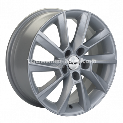 ДискCarwel Иманта 1604 (Rapid/Kamiq/Scala) 6JxR16 PCD5x100 ET45 DIA54.1, Серебристый