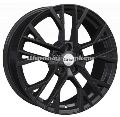 ДискCarwel Камак 1810 (Geely Monjaro/ Tugella) 7JxR18 PCD5x108 ET46 DIA63.4, черный глянцевый