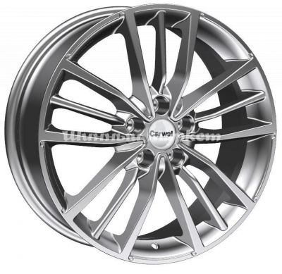 ДискCarwel Крет 1812 (Chery Tiggo 7 Pro) 7JxR18 PCD5x108 ET33 DIA60.1, Серебристый