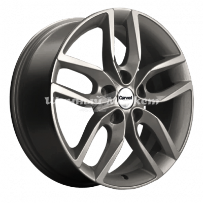 ДискCarwel Кутыр 1708 (GEELY Coolray) 6.5JxR17 PCD5x114.3 ET37 DIA66.5, Серый