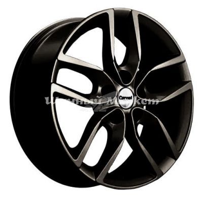 ДискCarwel Кутыр 1708 (HAVAL F7x) 6.5JxR17 PCD5x114.3 ET40 DIA64.1, черный глянцевый