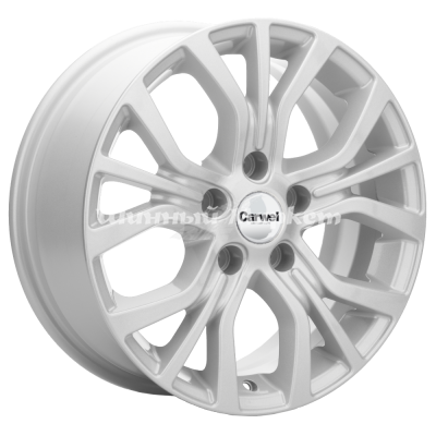 ДискCarwel Лум 6.5JxR16 PCD5x114.3 ET40 DIA66.1, Серебристый