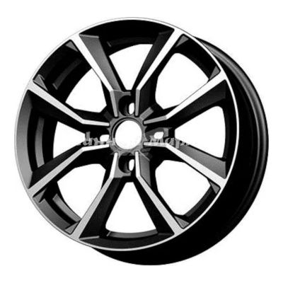 ДискCarwel&nbsp;Тахо&nbsp;6JxR15 PCD4x98 ET35 DIA58.5,&nbsp;черный с полированной лицевой стороной