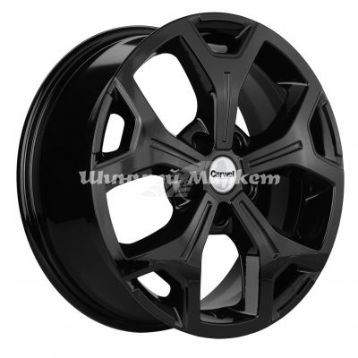 ДискCarwel Талкас 1710 (Chery Tiggo 7/ 7 Pro) 6.5JxR17 PCD5x108 ET33 DIA60.1, черный глянцевый