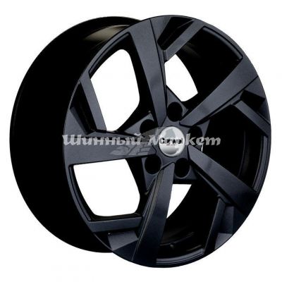 ДискCarwel Тенис 1712 (Москвич 3) 7JxR17 PCD5x108 ET40 DIA54.1, черный глянцевый