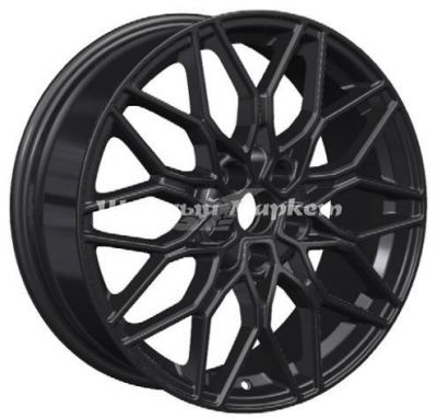 ДискCarwel&nbsp;Тим&nbsp;7JxR18 PCD5x114.3 ET53 DIA54.1,&nbsp;черный глянцевый