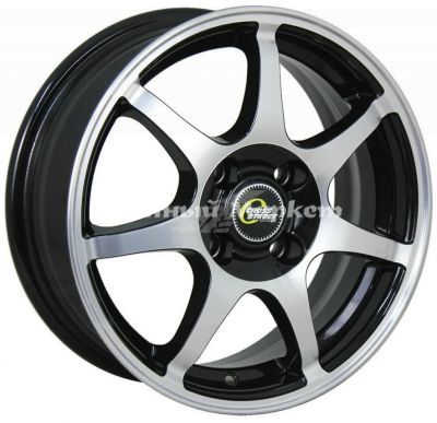 ДискCross Street Cr-15 6.5JxR16 PCD5x112 ET46 DIA57.1, черный полностью полированный