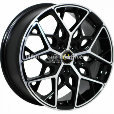 ДискCross Street Cr-20 6.5JxR16 PCD5x114.3 ET40 DIA66.1, черный полностью полированный