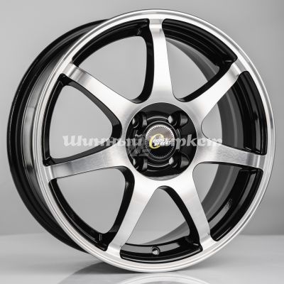 ДискCross Street Cr-15 6.5JxR16 PCD5x114.3 ET50 DIA67.1, черный полностью полированный