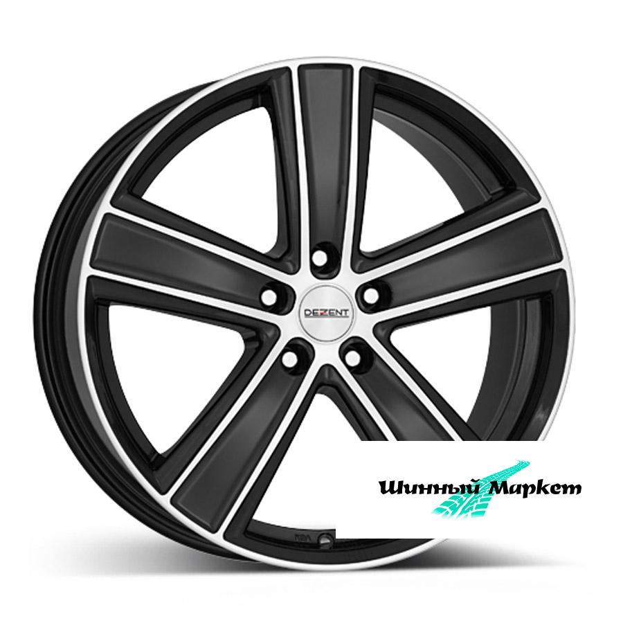 ДискDezent TH 7.5JxR17 PCD5x112 ET40 DIA70.1, черный с полированной лицевой стороной