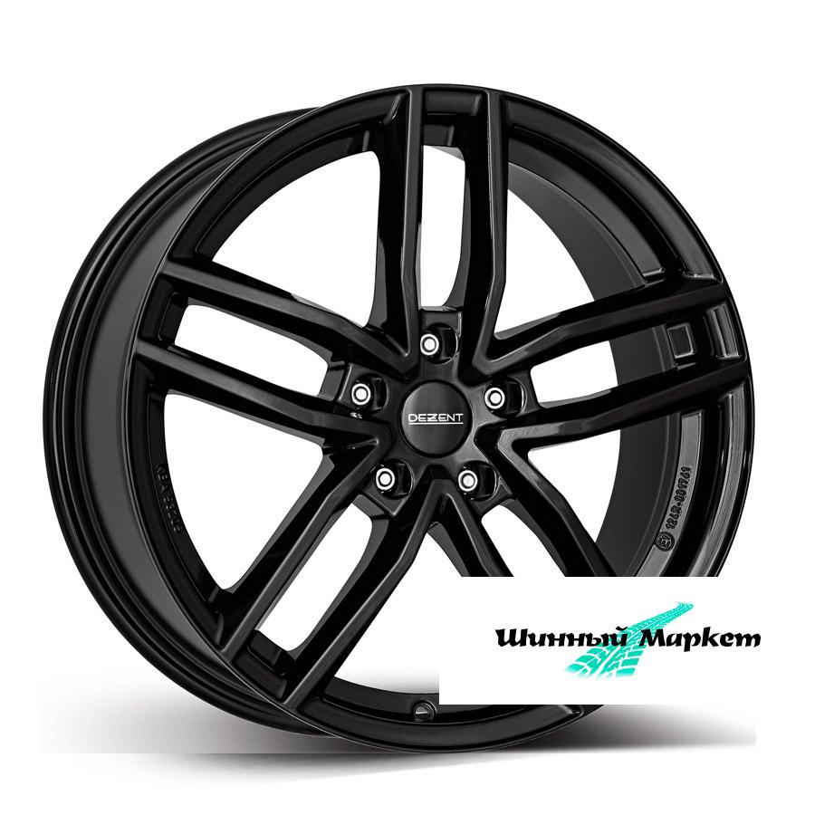 ДискDezent TR black 7JxR17 PCD5x114.3 ET48 DIA67.1, черный с полированной лицевой стороной