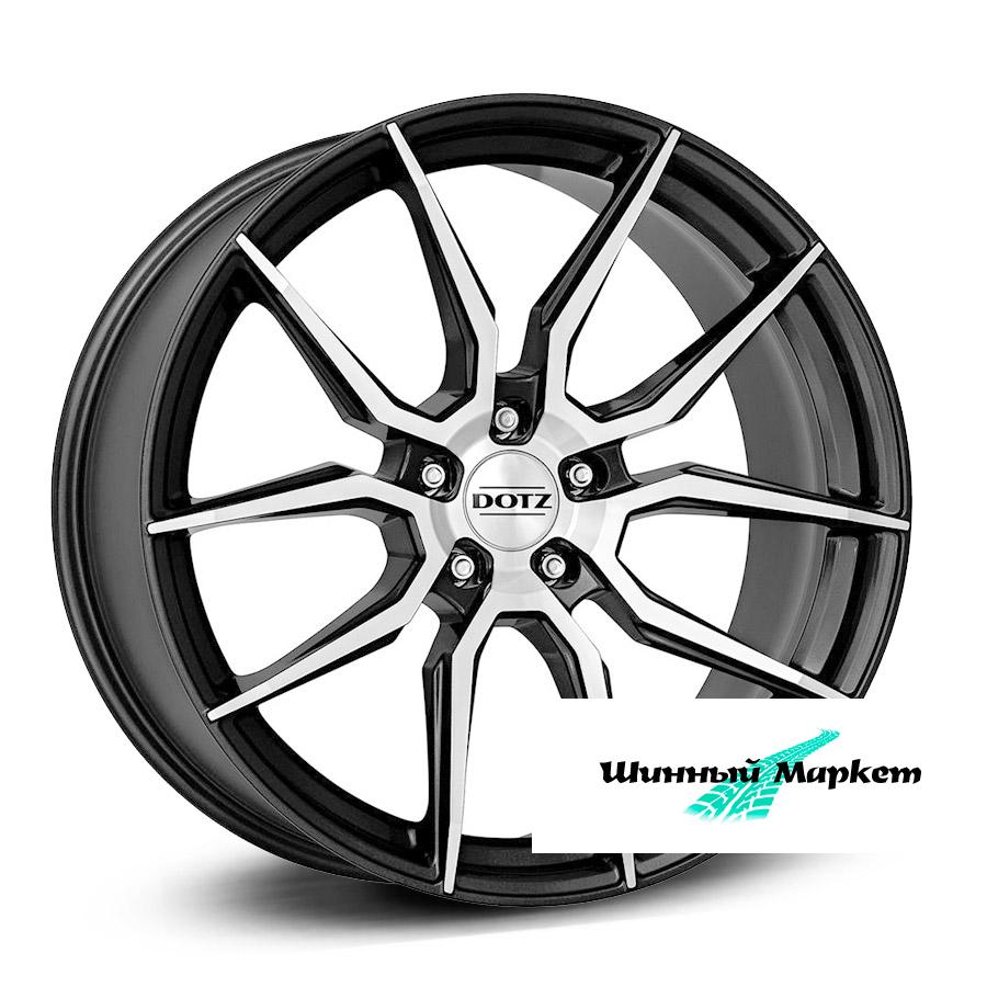 ДискDotz Misano dark 8.5JxR19 PCD5x108 ET45 DIA70.1, насыщенный темно-серый с полированной лицевой стороной