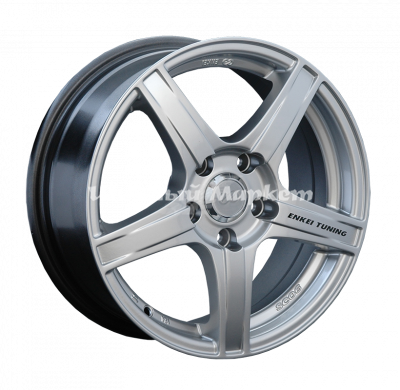 ДискENKEI SC06 6.5JxR15 PCD5x105 ET39 DIA56.6, насыщенный серебристый