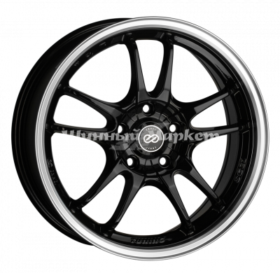 ДискENKEI SC31 7JxR17 PCD5x114.3 ET42 DIA73.1, черный с полированным ободом