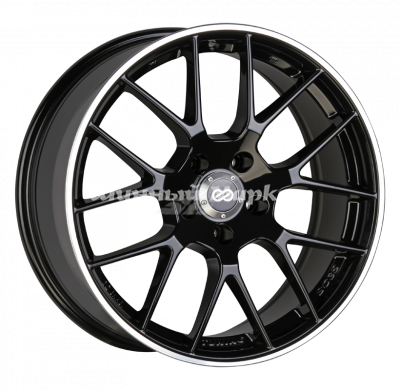 ДискENKEI SC35 8JxR18 PCD5x114.3 ET35 DIA73.1, черный с полированным ободом