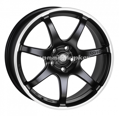 ДискENKEI SC38 8.5JxR19 PCD5x114.3 ET40 DIA67.1, матовый черный с матовыми буквами