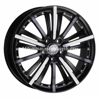 ДискENKEI SH50 7.5JxR18 PCD5x114.3 ET42 DIA73.1, черный матовый полированный