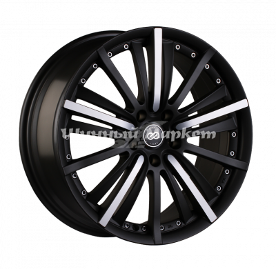 ДискENKEI SH50 7.5JxR18 PCD5x114.3 ET42 DIA73.1, матовый темно-серый с полировкой