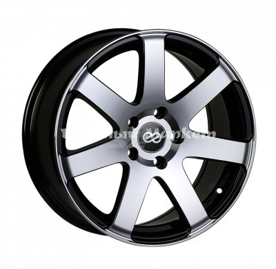 ДискENKEI SL48 8JxR18 PCD5x112 ET40 DIA73.1, черный полностью полированный