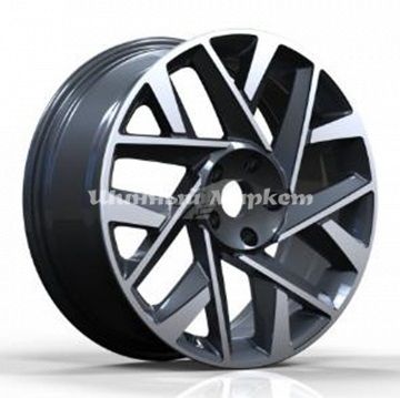 ДискReplay 3S1072 7.5JxR19 PCD5x114.3 ET49.5 DIA67.1, черный матовый с полированными гранями