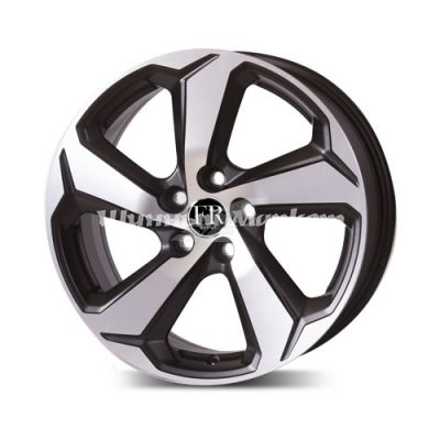 ДискReplay TY493 7JxR18 PCD5x114.3 ET35 DIA60.1, черный матовый с полировкой