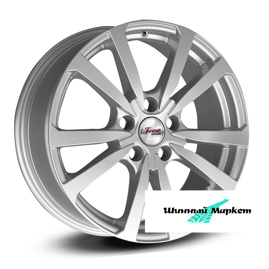 ДискiFree бэнкс 7JxR17 PCD5x114.3 ET45 DIA67.1, серебристый