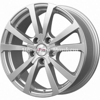 ДискiFree бэнкс 7JxR17 PCD5x114.3 ET40 DIA66.1, насыщенный серебристый