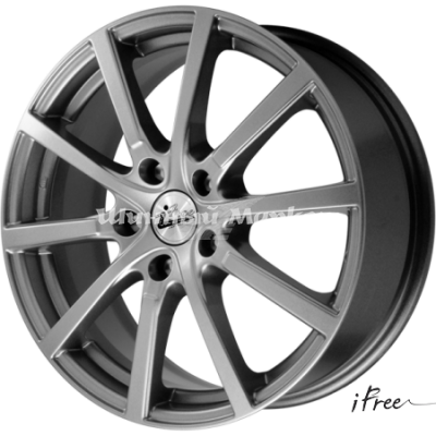 ДискiFree Big Byz (КС680) 7JxR17 PCD5x114.3 ET40 DIA66.1, насыщенный серебристый