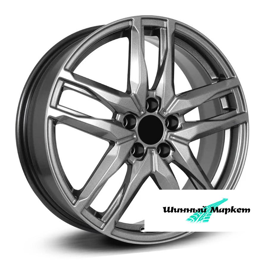 ДискiFree бомбей 6.5JxR18 PCD5x108 ET52 DIA60.1, насыщенный темно-серебристый