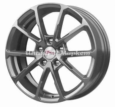 ДискiFree Джет 6.5JxR16 PCD5x114.3 ET46 DIA67.1, насыщенный серебристый