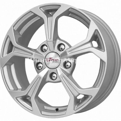 ДискiFree эрнесто 6.5JxR15 PCD5x108 ET43 DIA67.1, насыщенный серебристый