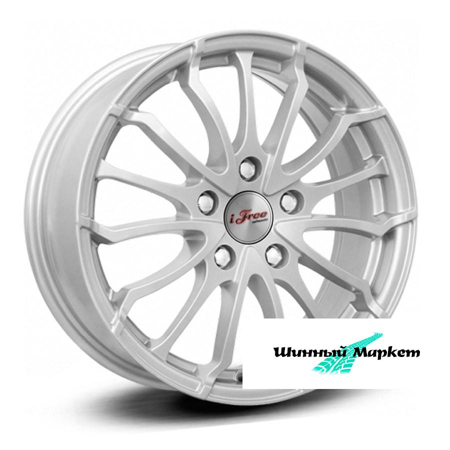 ДискiFree фриман 6.5JxR16 PCD5x114.3 ET48 DIA67.1, серебристый