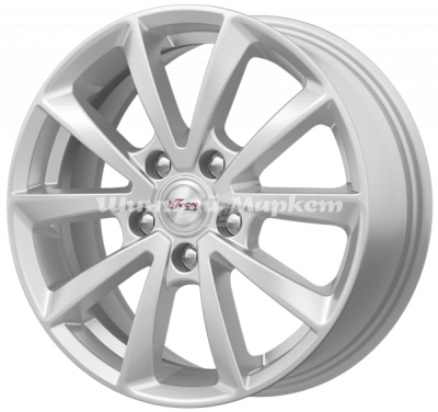 ДискiFree Скайрим 6.5JxR16 PCD5x112 ET46 DIA57.1, насыщенный серебристый