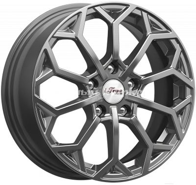 ДискiFree спейс-нидл 6.5JxR16 PCD5x114.3 ET38 DIA67.1, насыщенный серебристый