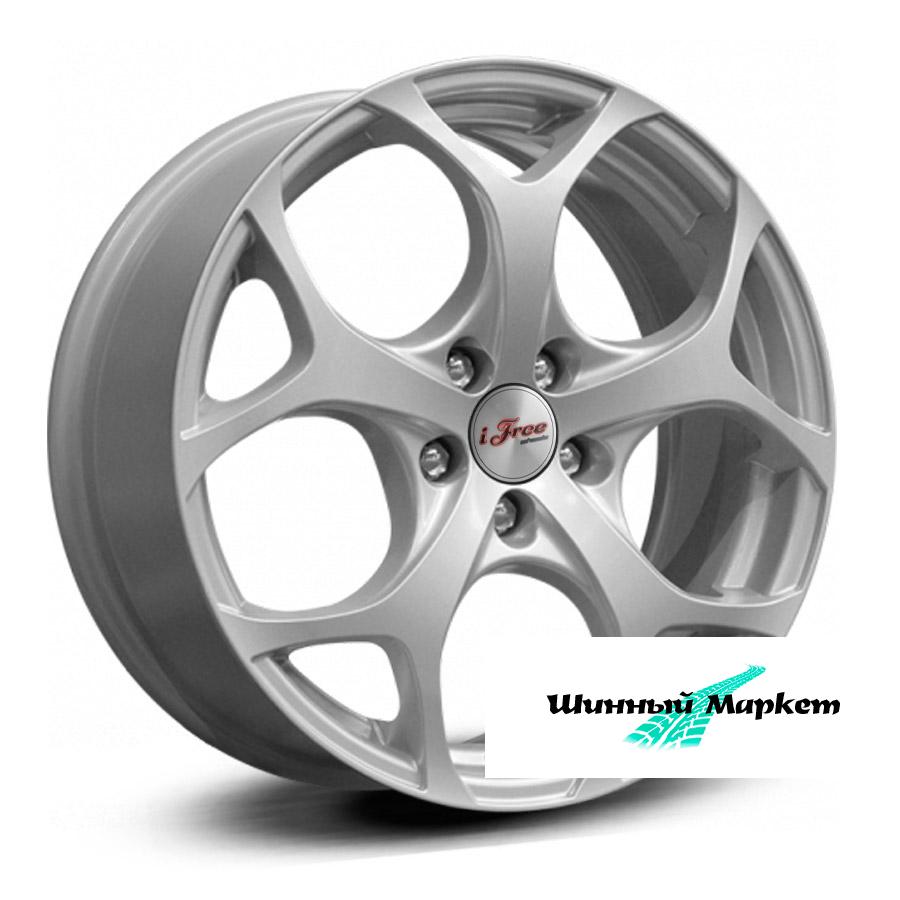 ДискiFree тортуга 7JxR17 PCD5x100 ET45 DIA67.1, серебристый