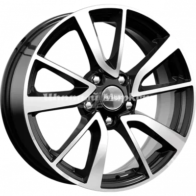 ДискiFree Juke КС699 7JxR17 PCD5x114.3 ET47 DIA66.1, черный с полированной лицевой стороной