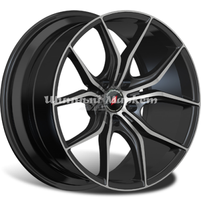 ДискINFORGED IFG17 8.5JxR19 PCD5x114.3 ET45 DIA67.1, черный с полировкой